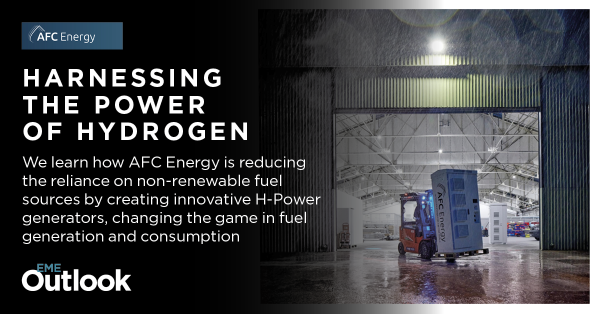 AFC Energy Harnessing the Power of Hydrogen EME Outlook Magazine