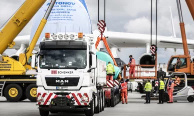 DB Schenker truck