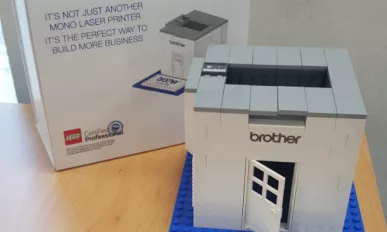 Brother Creates Printer out of LEGO® Bricks for New Marketing Campaign
