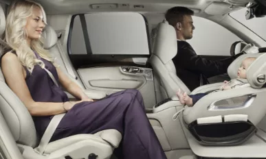 Volvo Introduces Luxury “Excellence Child Seat” Concept