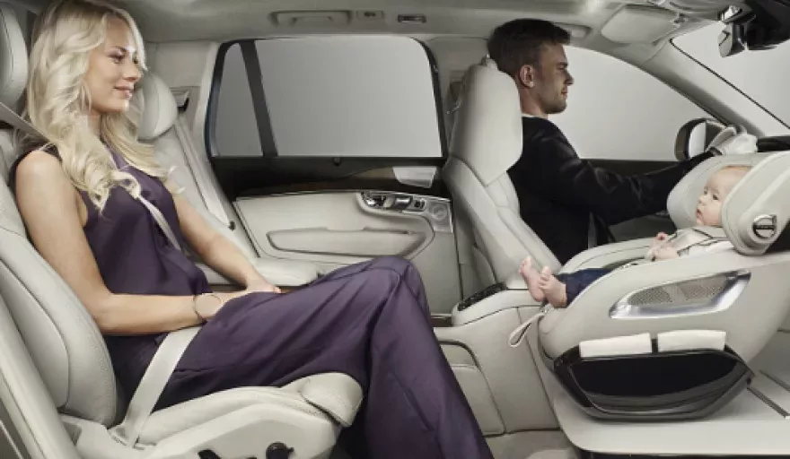 Volvo Introduces Luxury “Excellence Child Seat” Concept